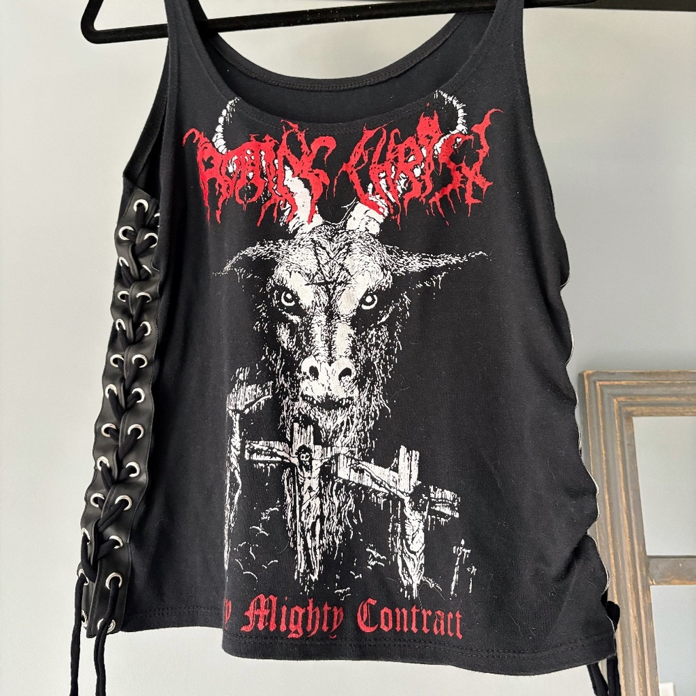 Rotting Christ Thy Mighty Contract One of a Kind Tank Top